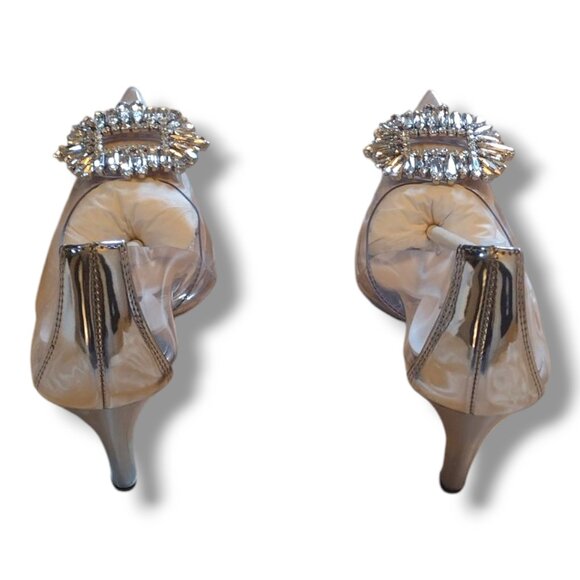 Good American Cinderella Rhinestone Heels - Picture 8 of 9